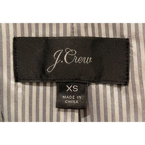 J.CREW Schoolboy Notch Lapel Blazer in Black - Picture 2 of 3